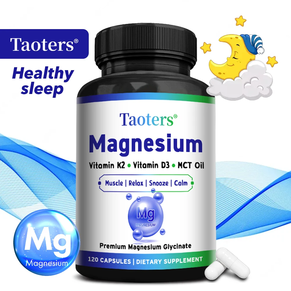 

Magnesium Glycinate Chelate for Fast Absorption - Maximum Calm, Sleep, Muscle, Relaxation & Recovery - Vegetarian Capsules
