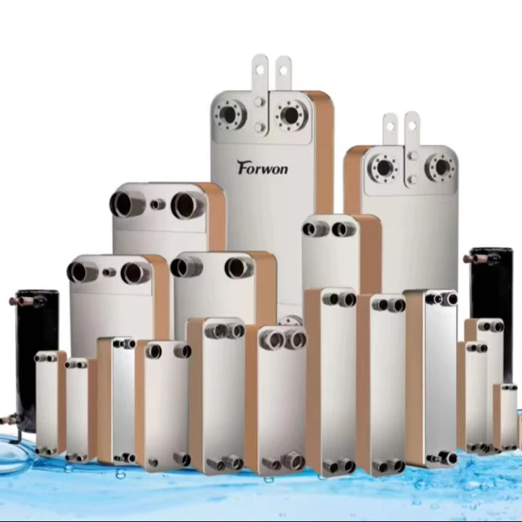 Brazed Plate Heat Exchanger FHC017FS SS304/SS316L Material High Efficiency Capable Adapting Multiple Refrigerants Ensuring
