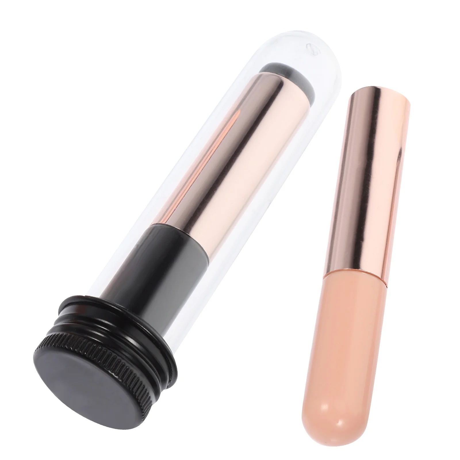 2 uds herramienta de Gel degradado cepillo de uñas de silicona aplicador de polvo aplicador de cepillo pequeño suministros de decoración de uñas aplicador de polvo,