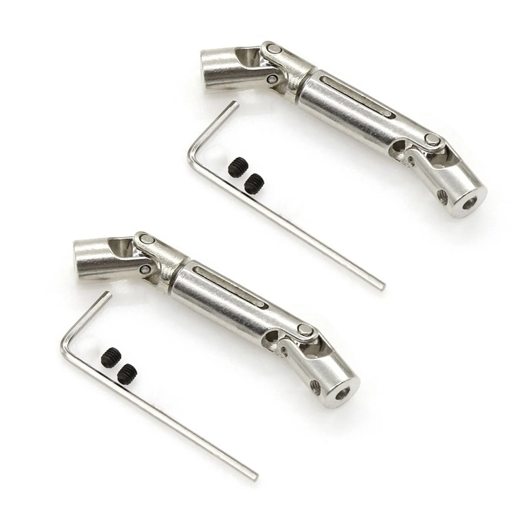 ABJL-2X Metal CVD Drive Shaft For WPL D12 C24 C34 B14 B24 B16 B36 MN D90 MN99S Henglong RC Car Parts Upgrade Accessories,SR