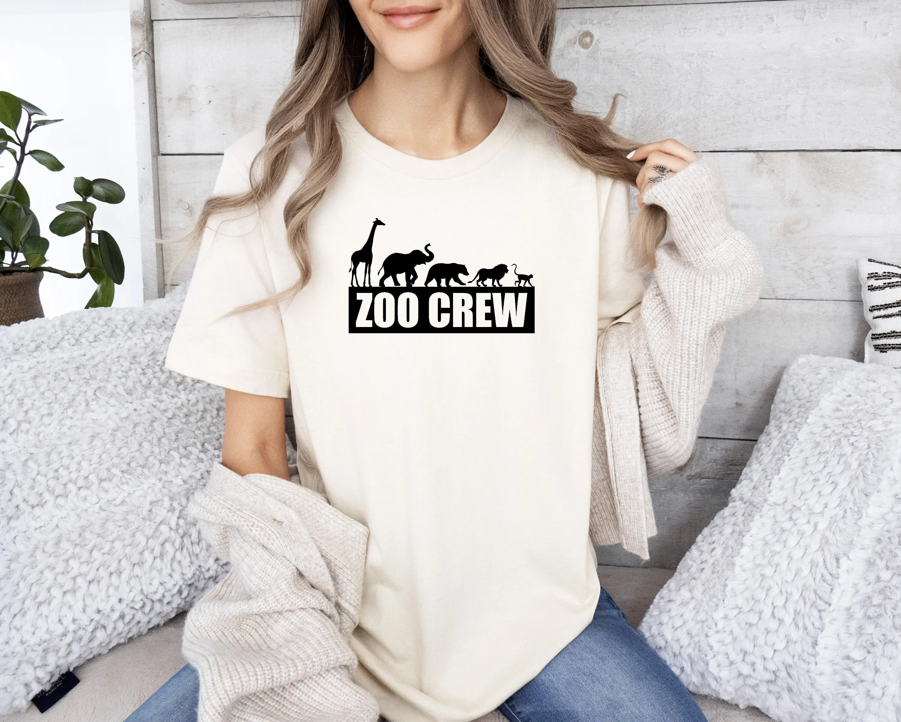 Zoo Crew T Shirt Family Matching Trip Safari Squad Cute Animal Keeper Wild Life