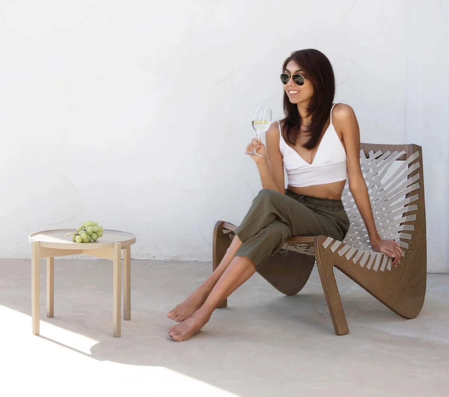 Outdoor Sofa Combination Outdoor Courtyard Homestay Villa Swimming Pool Balcony Tables and Chairs Rattan Chaise Lounge Furniture