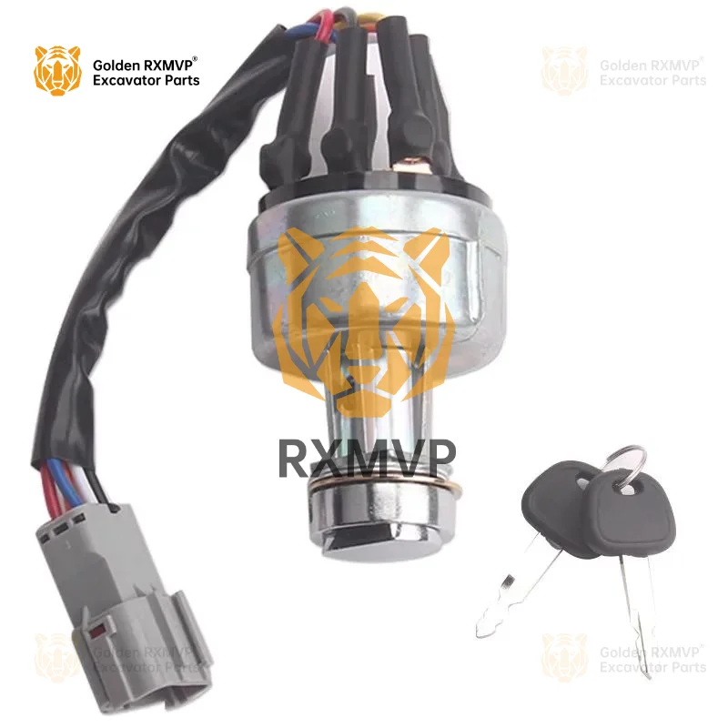 Ignition Switch With Keys 21N4-10400 21N4-10401 21N4-10430 21E6-10430 For R225 R215 R210 R200