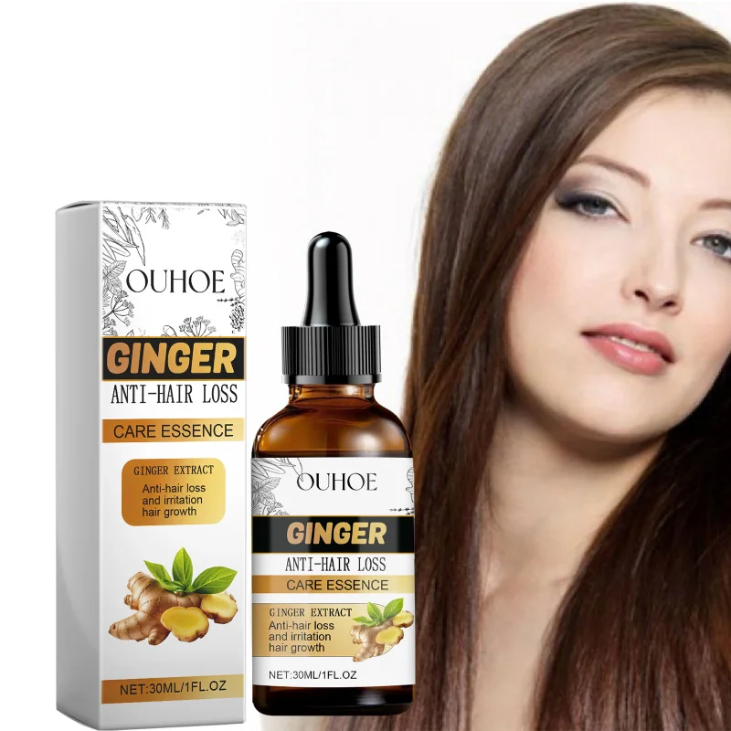 

Ginger Hair Care Serum - Strengthen Hair Prevent Hairs Fall Reduce Damage Moisturize Repair Tame Frizz Dry Hair Soft Silky Shiny