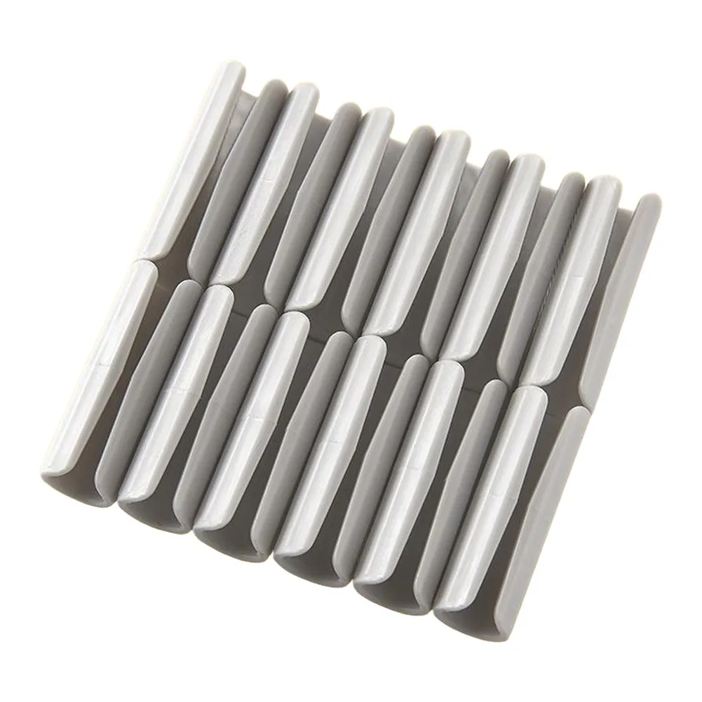 12 Pack Non Slip Sheet Clips Y Shape Plastic Mattress Holders Lightweight Space Saving Bed Sheet Fasteners for Travel