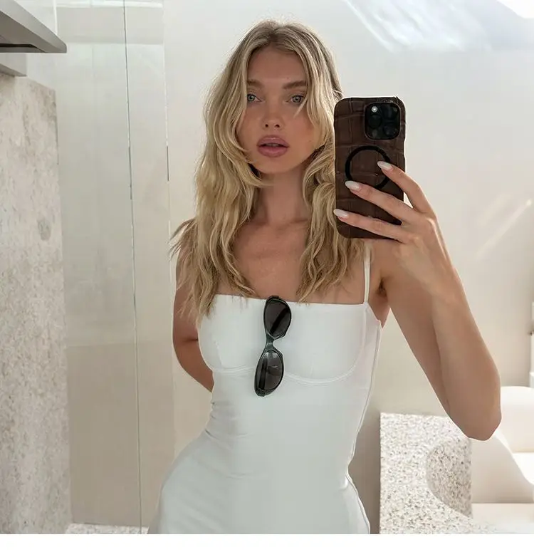 Abiti aderenti Compleanno Donna Bellezza Abito da torta con petto Bohemian Donna Mezza aperta alla caviglia Etnico Tribale Boho Hippie Natura