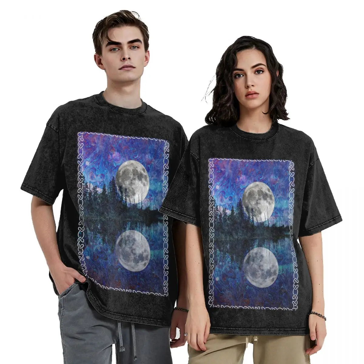 

The Sky Dreams of Moons T-Shirt shirts graphic graphic tee shirt quick drying big and tall t shirts for men