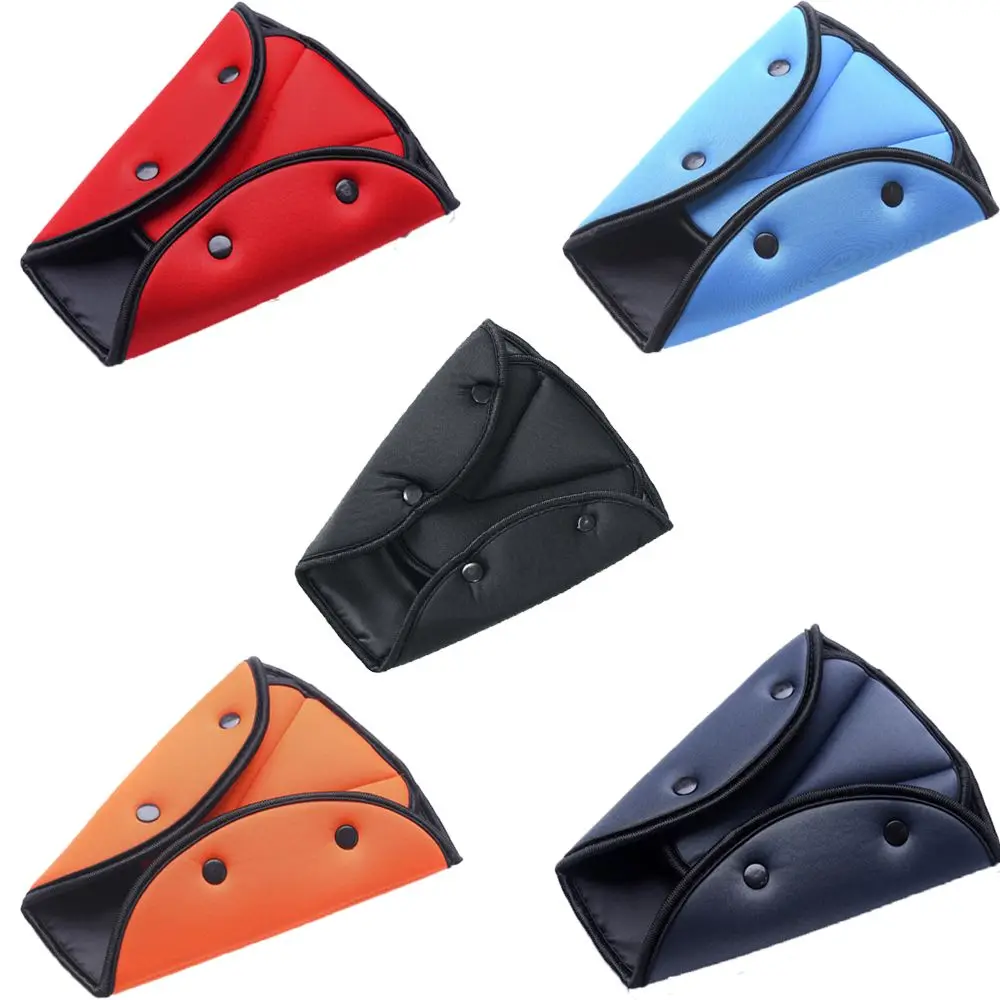 아기 어린이 삼각형 거치대 보호 어깨 하네스 스트랩, 안전 벨트, 자동차 안전 커버