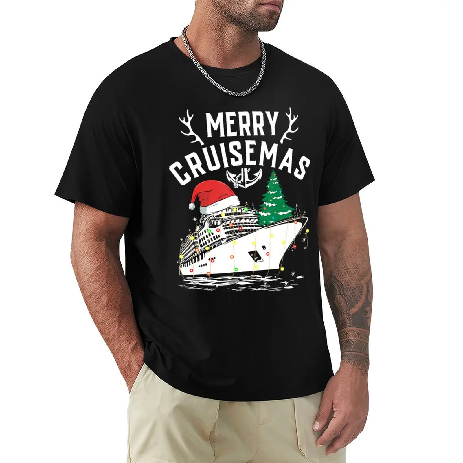 

Merry Cruisemas Funny Cruise Ship Family Christmas T-Shirt boys animal print shirt shirts graphic tees designer t shirt men