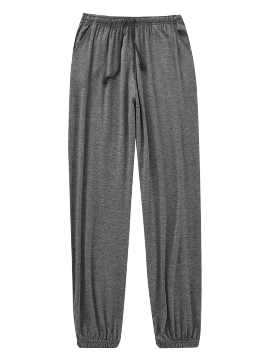 Men\'s Pajama Pants Men\'s Spring and Autum Single-Piece Long Pants Spring and Autum Men\'s Casual Home Pants Autum and Winter Styles