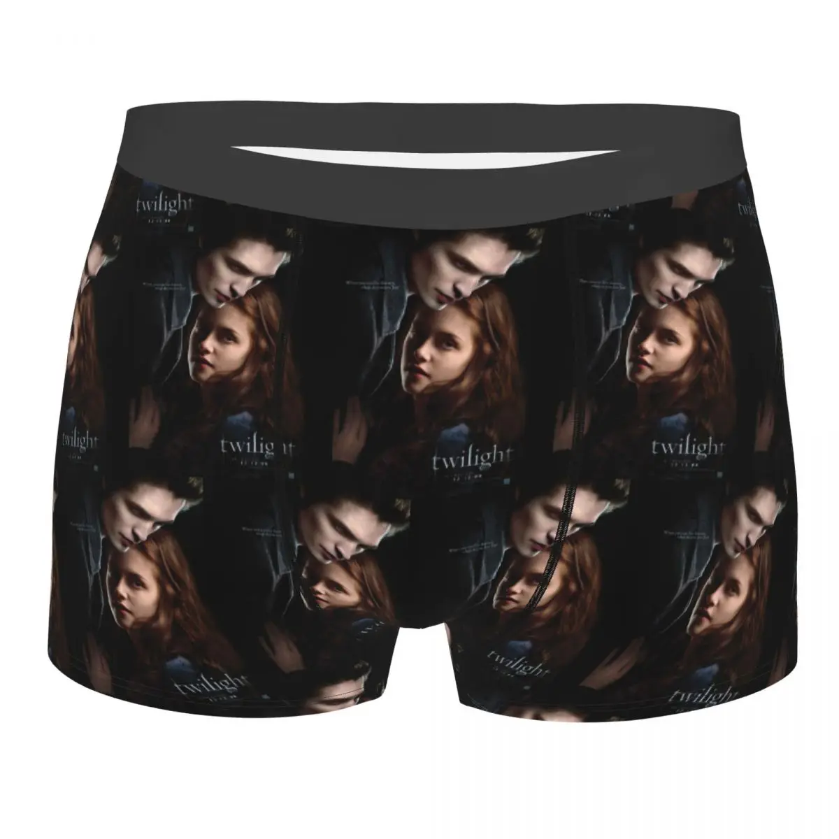 Boxer Underpants Shorts The Twilight Saga Vampire Panties Male Breathable Underwear for Homme Man Boyfriend Gift