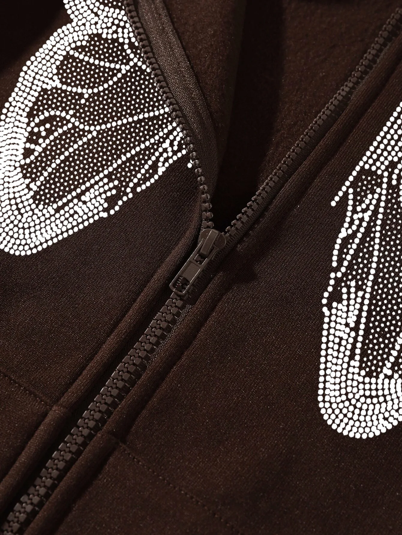 Xuanshow Herbst Winter Frauen Reiß verschluss Hoodie Sweatshirt Schmetterling lose Reiß verschluss Vorder tasche lässig Streetwear Kapuze Jacke Mantel – Detail 23