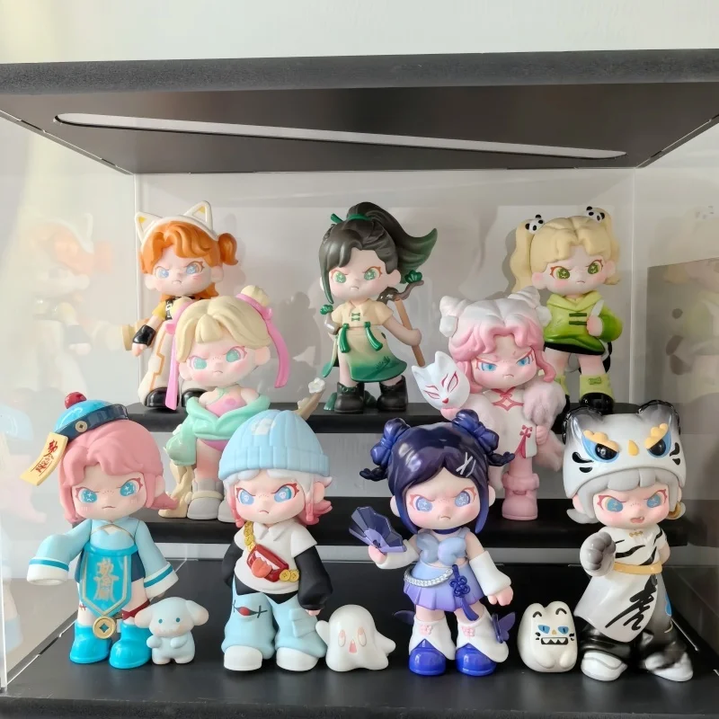 

2025 Anything Goes 5 Generation Series Blind Box Toys Anime Figure Model Decor Collection Desktop High Quality Replica Toy Gift