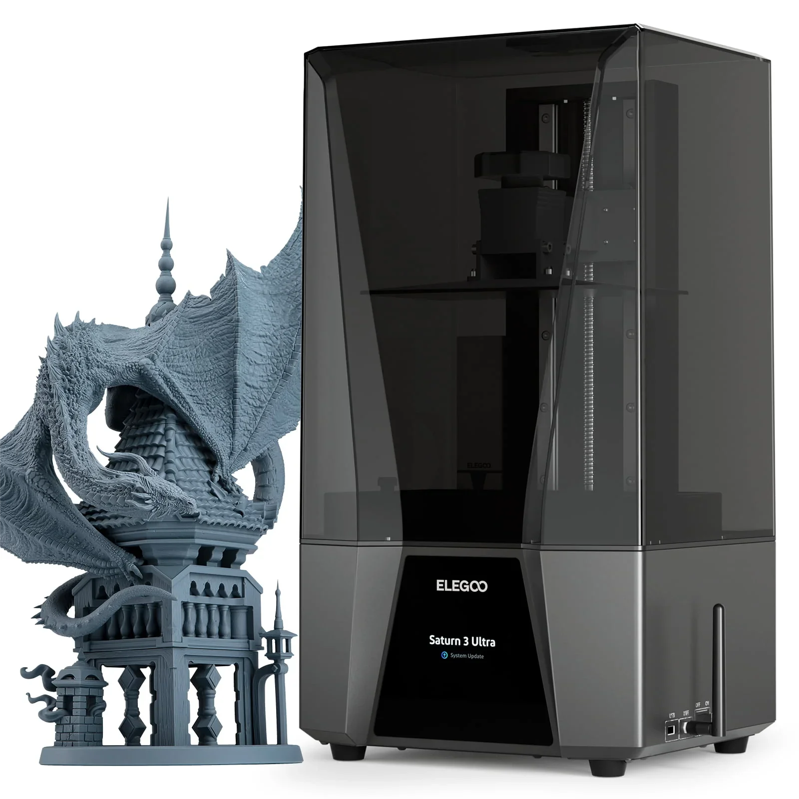 Impressora 3D ELEGOO SATURN 3 Ultra MSLA 10