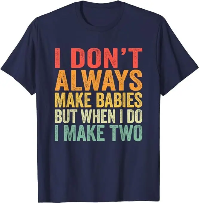 Cool Twins Announcement For Pregnant Mom or Dad T Shirt