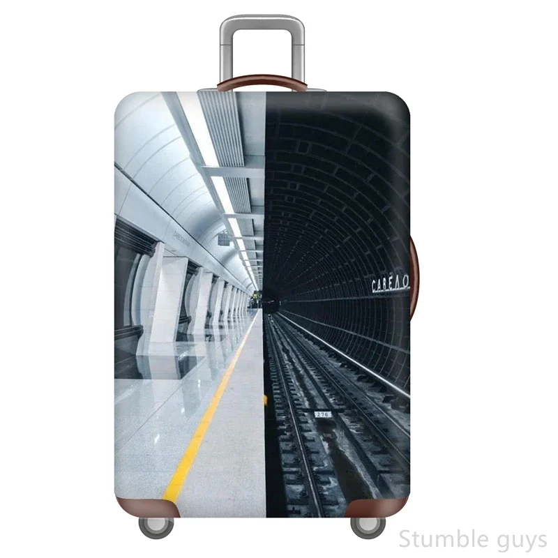 

Эластичный чехол для дорожного чемодана, защитный, пыленепроницаемый, моющийся, прочный аксессуар для самолета, 18-32 дюйма