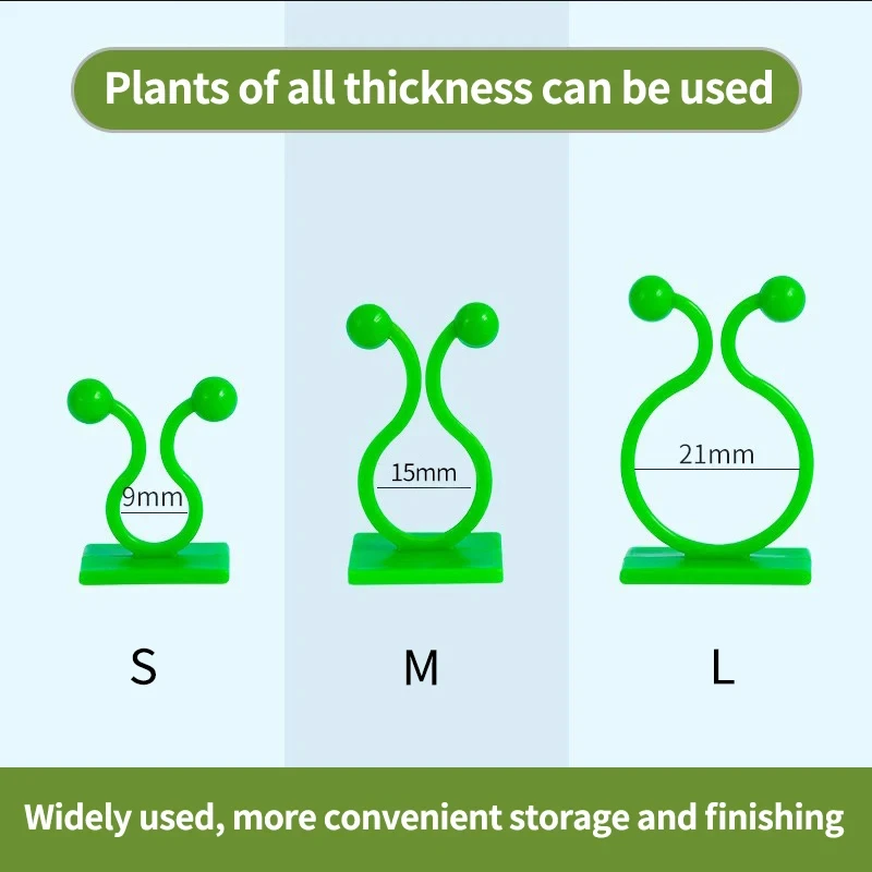 Samoprzylepne zapięcie na haczyki na zamocowana klamra do roślin i ścianki z klamrą roślina ogrodowa klipsy do wspinaczki winorośli