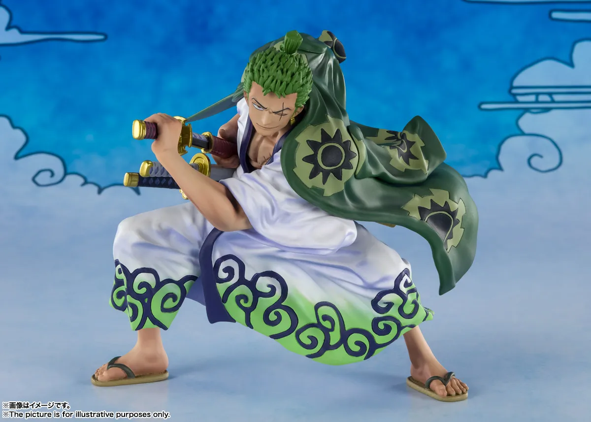 BANDAI ONE PIECE Roronoa Zoro (Zorojuro) Action Figures Model Figuarts Zero Amusement Figures Toys Brand New Genuine Original