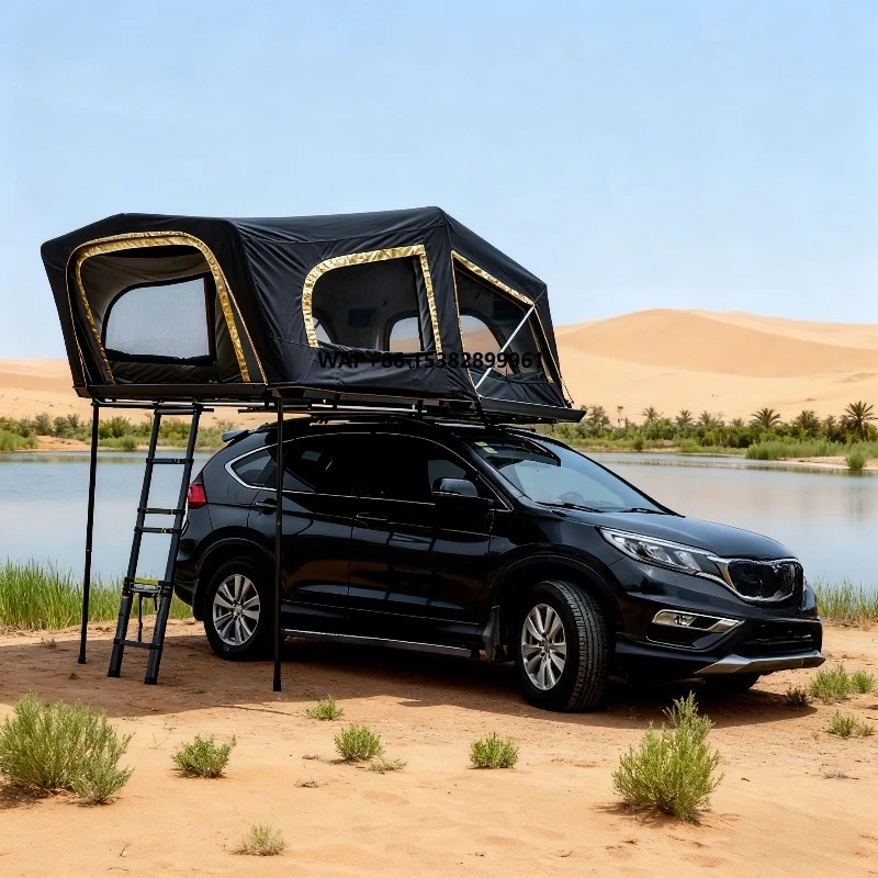 Outdoor Waterproof 4x4 Honeycomb Aluminum Off-road Large Roof Top Tent Size Foldable Truck/SUV Hard Shell Four-season Double