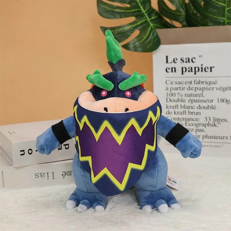 27Cm Mario Dark Bowser Jr Plush Doll Game Figure Soft Toys Collection Birthday Gift view 2