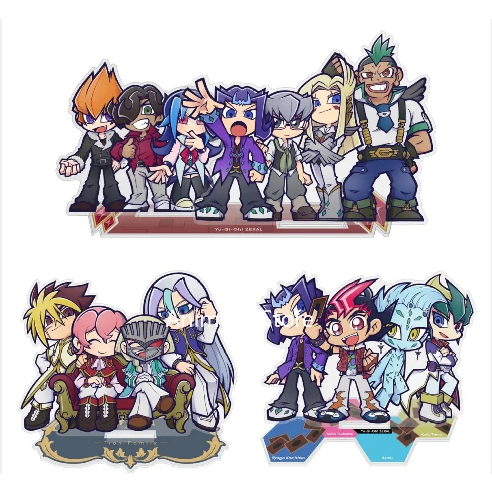 Spel Yu-Gi-Oh! Figuur Pop Anime YuGiOh Yugi Muto Kaiba Seto Mazaki Anzu Acryl Stand Model Speelgoed Collectible voor Gift