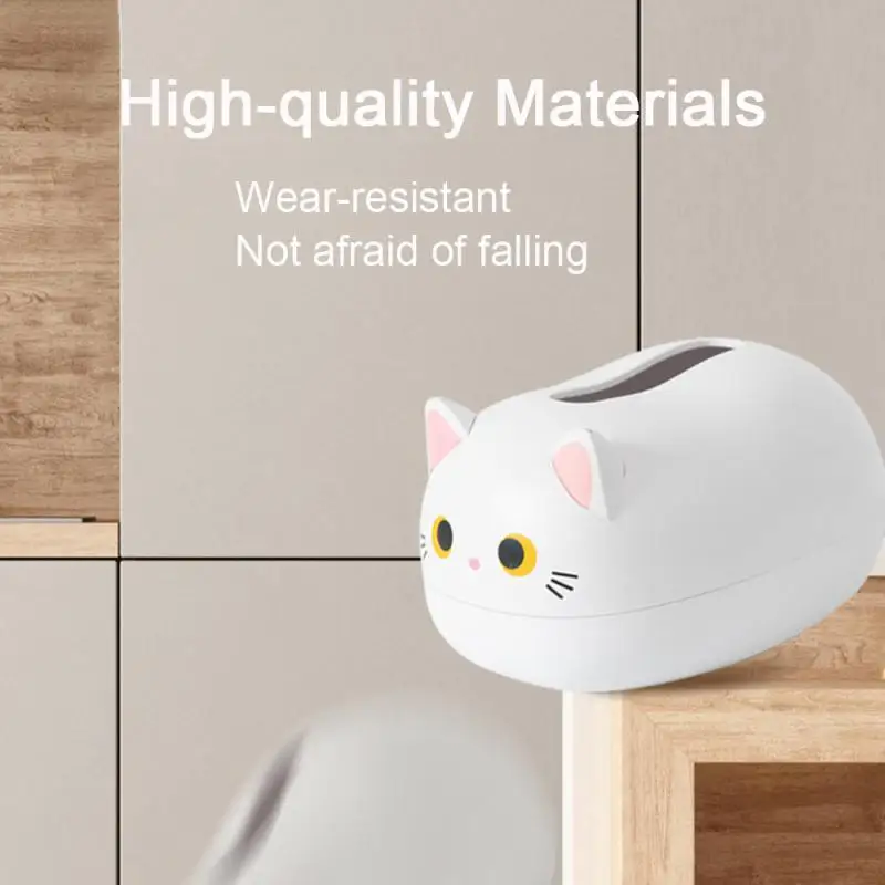 Paper Extractor Cute Desktop Decor Nordic Style Home Decoration Cat Shape For Kitchen Bathroom Home Decoration Organizer Kawaii