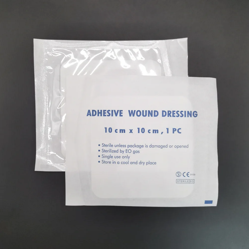 10 stücke Nicht-woven Medical Adhesive Hämostase Gips Wunden Dressing Pflaster Bandage Sterilisation Wunde Erste Hilfe Werkzeug – Detail 3