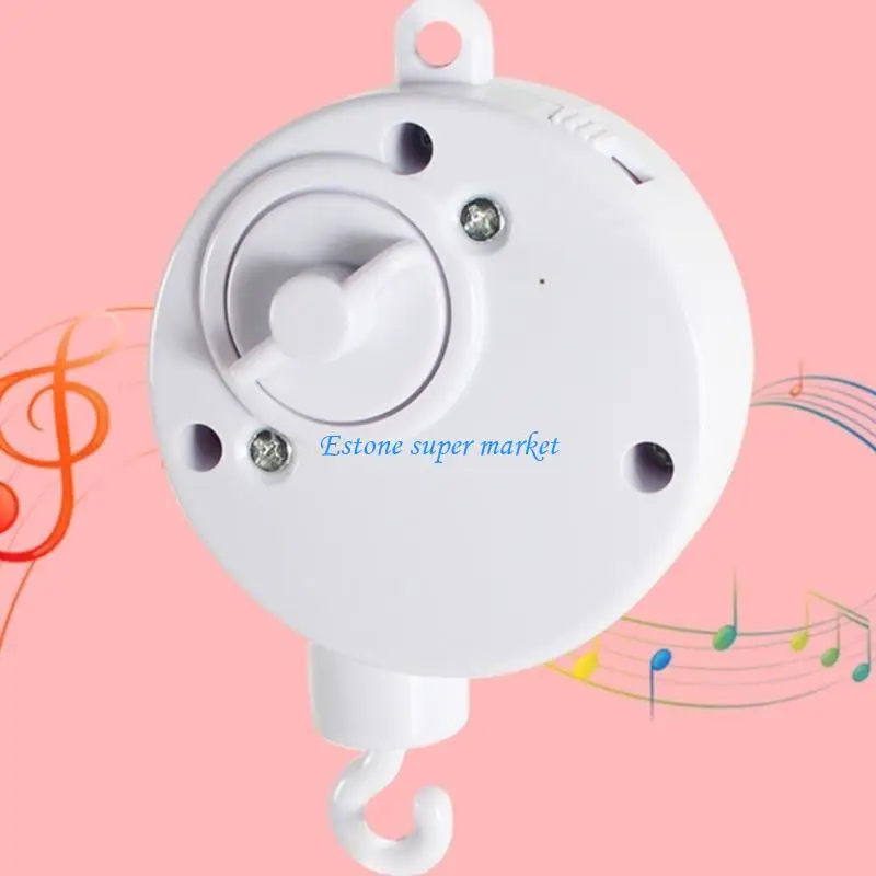 090B صندوق الموسيقى تهويدة أجراس الخشخيشة صندوق الموسيقى لعبة معلقة Windup للطفل #2