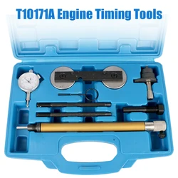 T10171A Engine Timing Tools For VW AUDI Seat Skoda 1.4/1.6FSi 1.4 TSi 1.2TFSi/FSi Inc Dial Gauge Tdc + Locking Tools