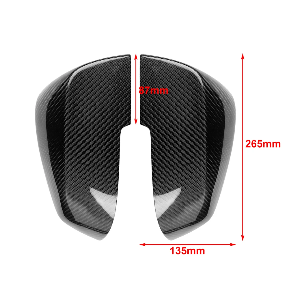 Carbon Fiber Car Door Side Rearview Mirror Covers Shell For 2012-2014 BMW 1 2 3 4 Series F20 F21 F22 F23 F30 F31 F32 F33 F36 F87