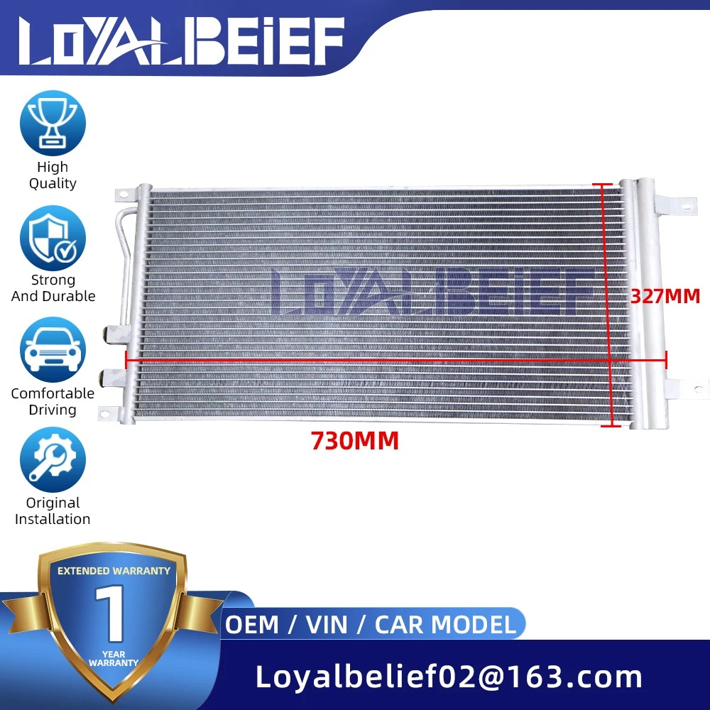 AC Condenser for ssangyong Korando III C V.A 2.0 diesel 68400-34001 6840034001 68400-34000 6840034000
