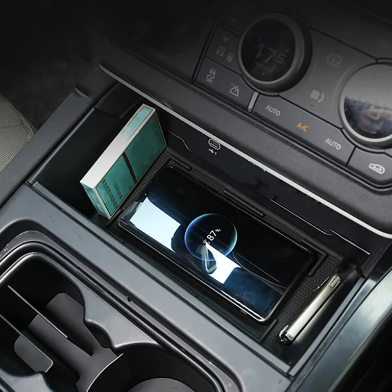 

Для Land Rover Defender 2020 2021 2022 2023, автомобильное беспроводное зарядное устройство для телефона, быстрое зарядное устройство, держатель для зарядки