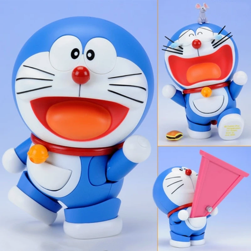 100% Original Bandai Doraemon Tamashii Nations Robot Spirits No.103 Action Figure Japanese Version Second Edition Pvc Model Gk