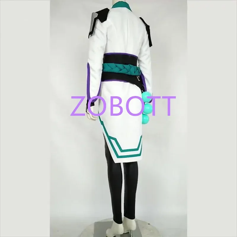 Traje de Cosplay de salvia Valorant para mujer adulta, zapatos con peluca, traje de carnaval, botas de fiesta de lujo, talla personalizada