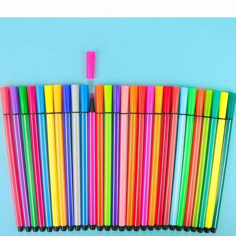 12/18/24/36-Color Water-Soluble Pencils / Water-Based Watercolor Pens Non-Toxic For Children's Art, Painting,Writing, Drawing