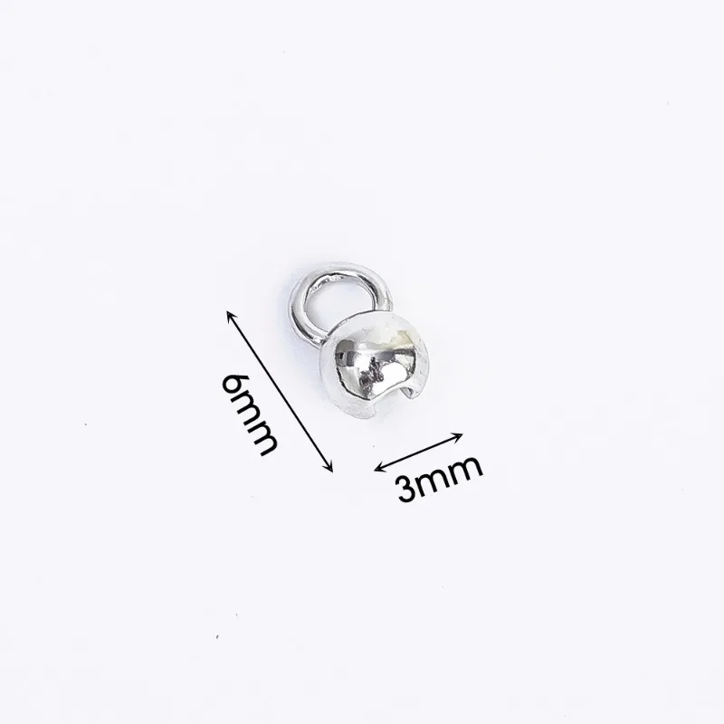DIY Necklace Connecting Buckle Jewelry Bead Tip Chain Connector Bracelet End Wrap Wire Lock Catch Ornament Coupling Link Button