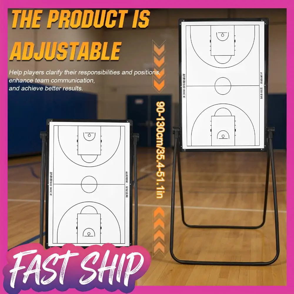 

Портативная доска для записей по футболу с маркерами и ластиком, оборудование для обучения, многоразовое использование, для тренеров по баскетболу, футболу, волейболу