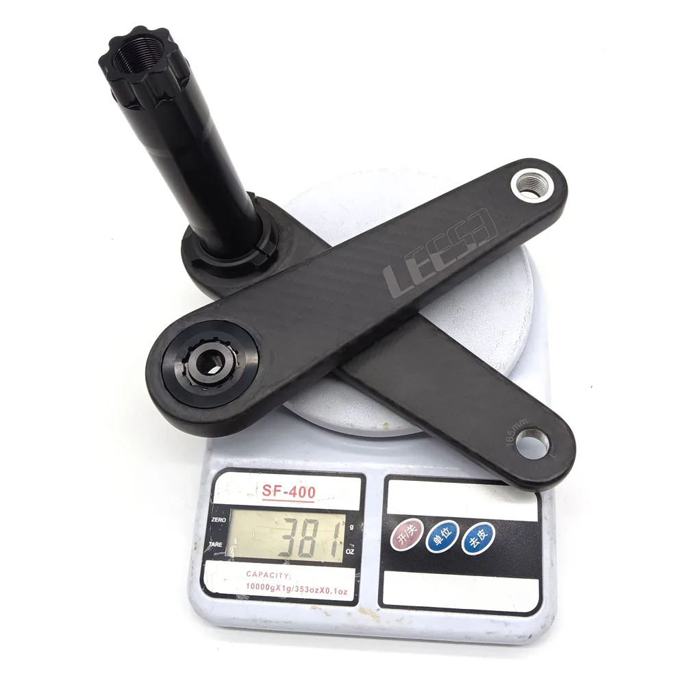 LEESE カーボンクランクセット　150mm LEESE ロードバイク カーボンクランク 110BCD 150mm