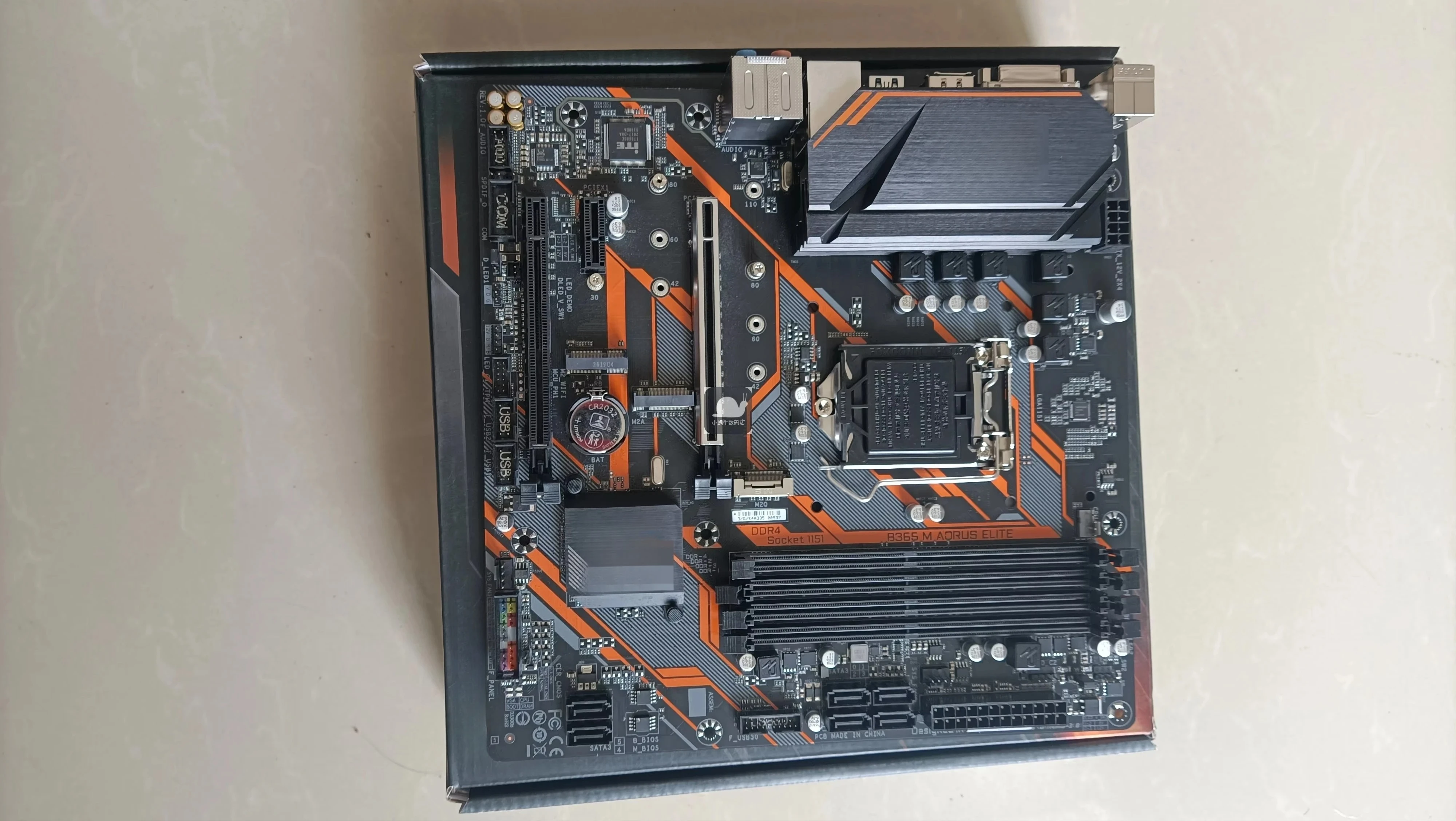 

For Gigabyte B365M AORI ELITE main board