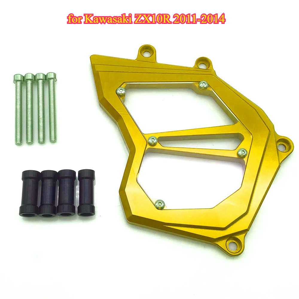 

Motorcycle Front Sprocket Engine Crash Chain Guard Side Protector for Kawasaki ZX10R 2011-2014 modified parts