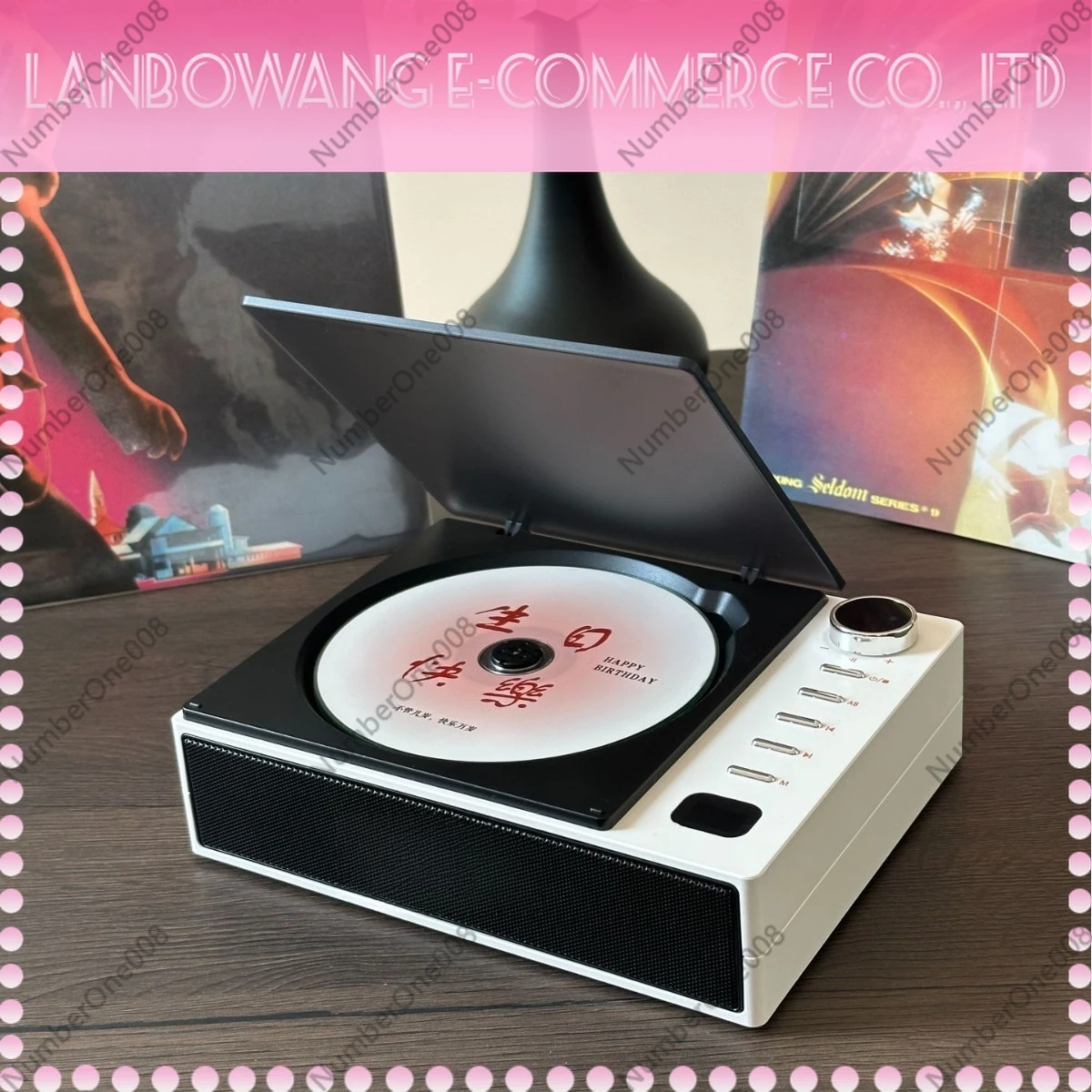 2024 New CD Player Album Player HiFi Bluetooth Speaker Charging All-in-One Holiday Gift