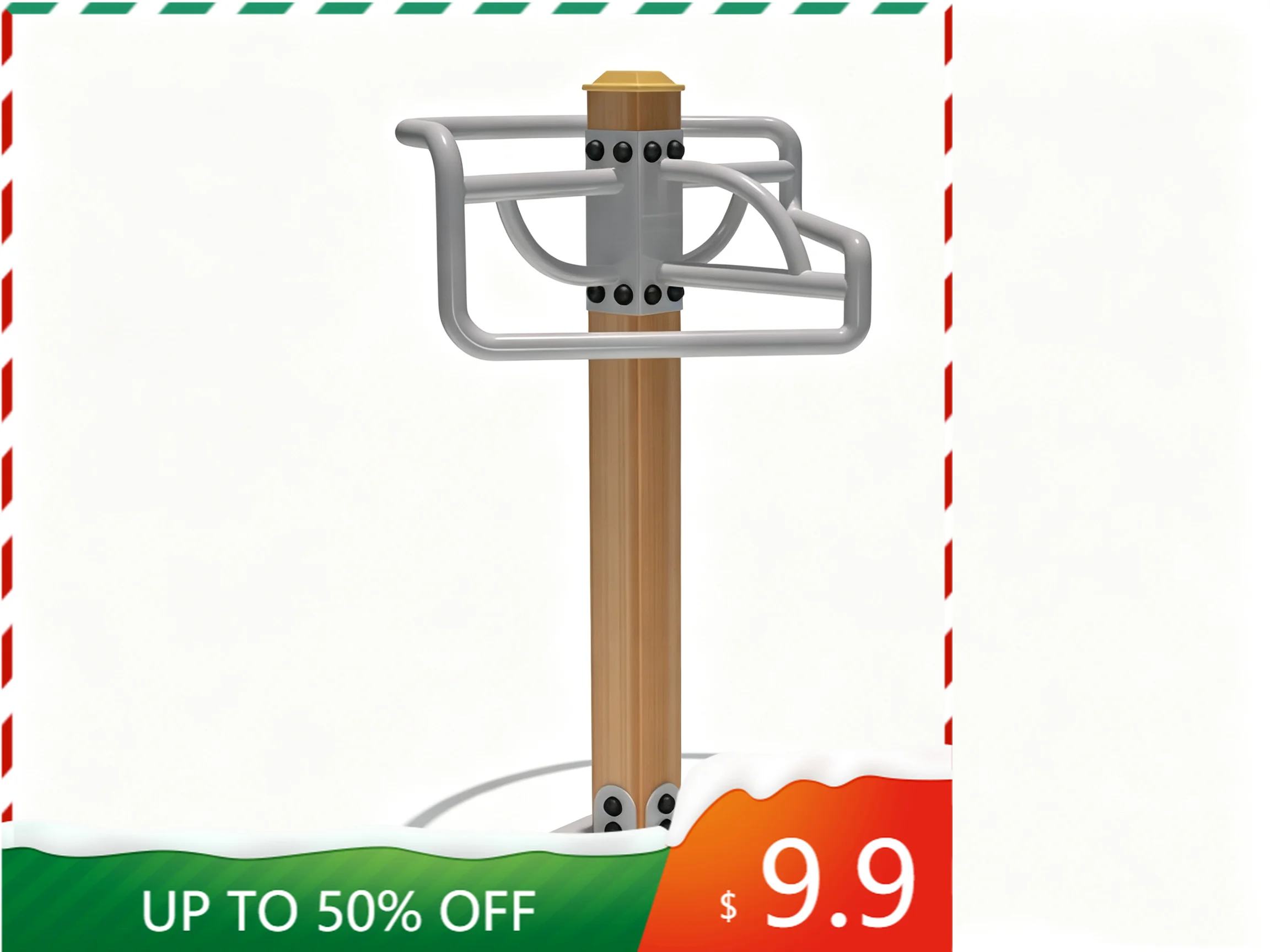 Public Park Joint Relax Fitness Station Durable Eco‑Friendly Outdoor Fitness Equipment