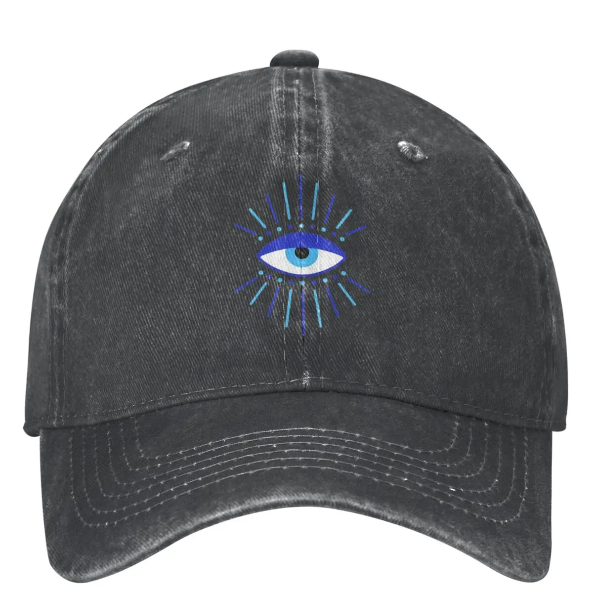 Nazar Evil Eye Casual Baseball Cap Summer Curse Protection Trucker Hat Outdoor Gym Hip Hop Hats Unisex Men Fashion Baseball Caps