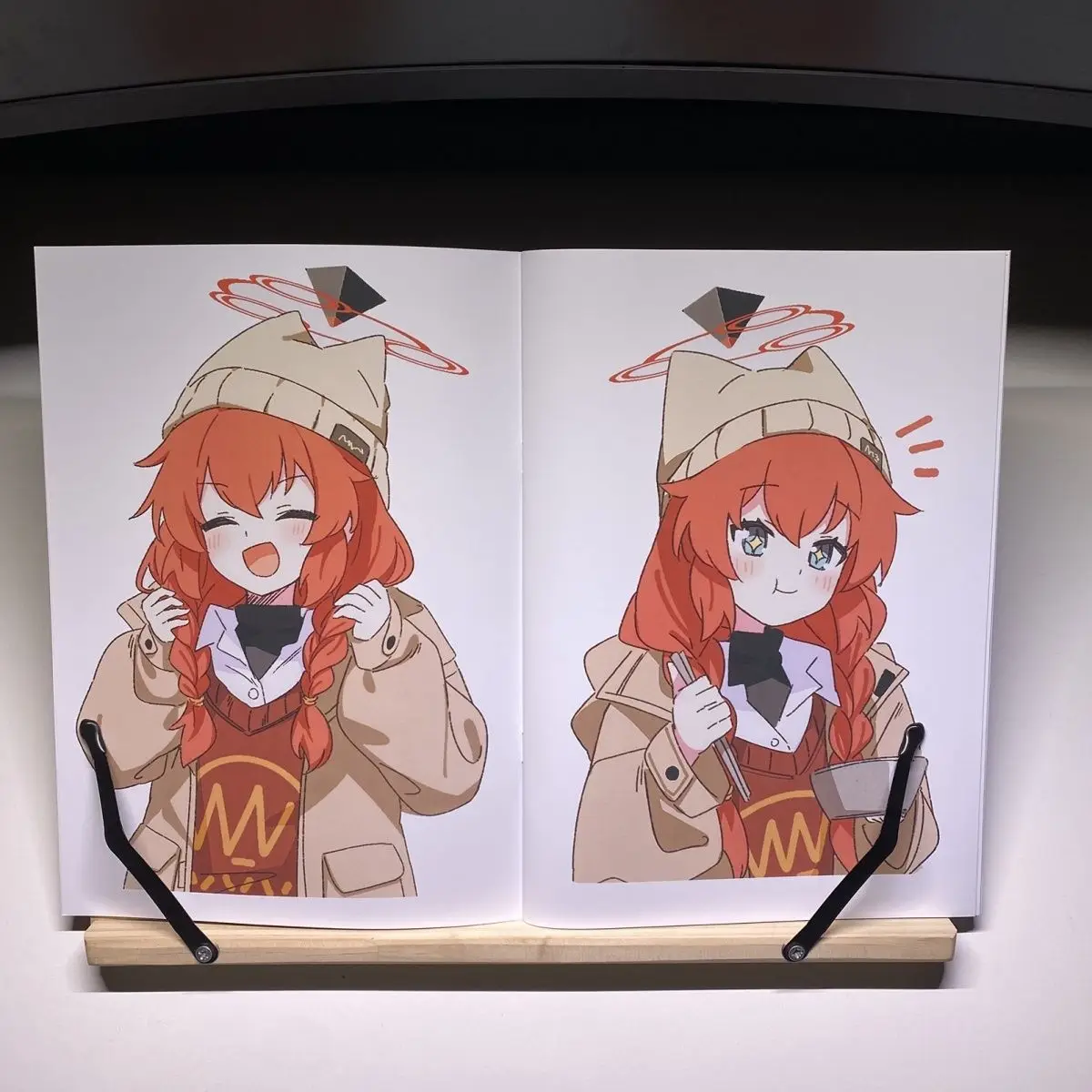 Blue Archive Maki Camp!! Character Artbook - Anime Game Doujinshi Fan Gift Maki Illustration Collection