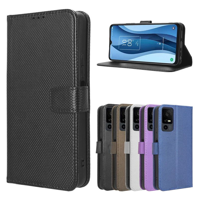 For TCL 40 NXTpaper 5G Diamond Wallet Case Anti drop magnetic Stand Protection Case for TCL 40XE 5G TCL 40 X 5G T609M Phone Case