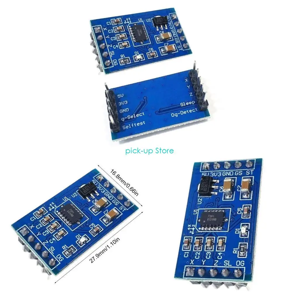 

Q5WA Advanced MMA7361 MMA7260 Tilt Inclination Sensorings with I2C Interfaces for Easy Microcontroller Integration
