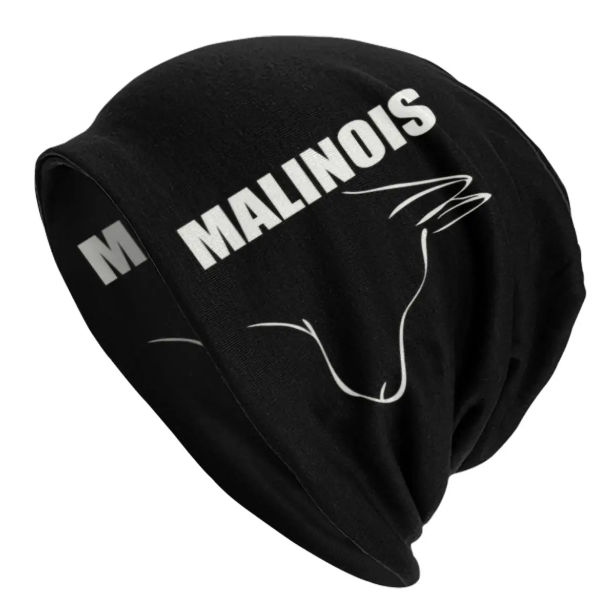 

Belgian Shepherd Dog Malinois Bonnet Hat Knit Hat Men Women Hip Hop Unisex Mechelaar Winter Warm Skullies Beanies Caps