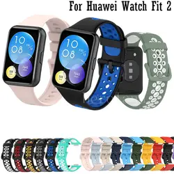 Correa de silicona deportiva para reloj Huawei Fit 2, correa de reloj inteligente Original para Huawei Fit2, accesorios de pulsera