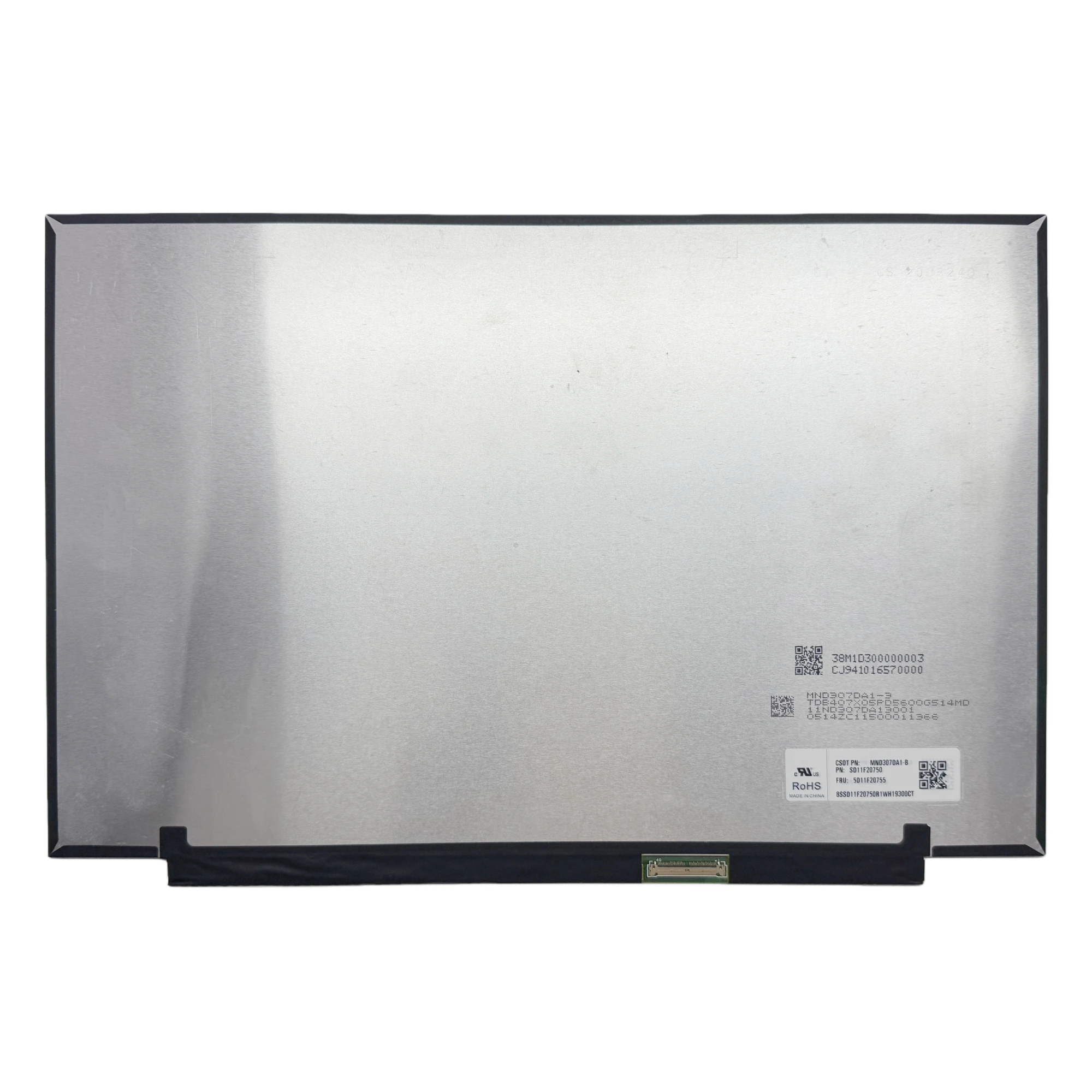 MND307DA1-B MND307DA1-3 13.3'' Laptop LCD Screen Display Panel Matrix 2560×1600 EDP 40 Pins