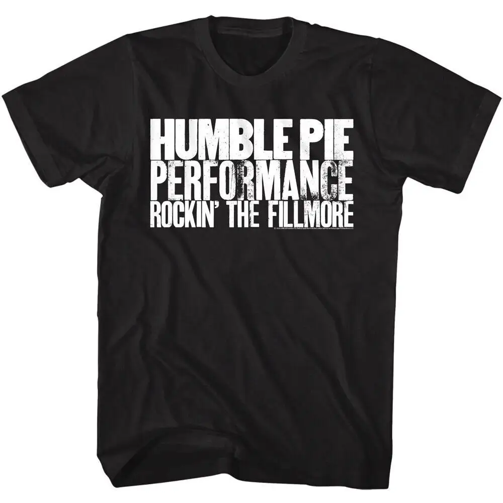 HUMBLE PIE T Shirt Rockin' The Fillmore Hard Rock Band